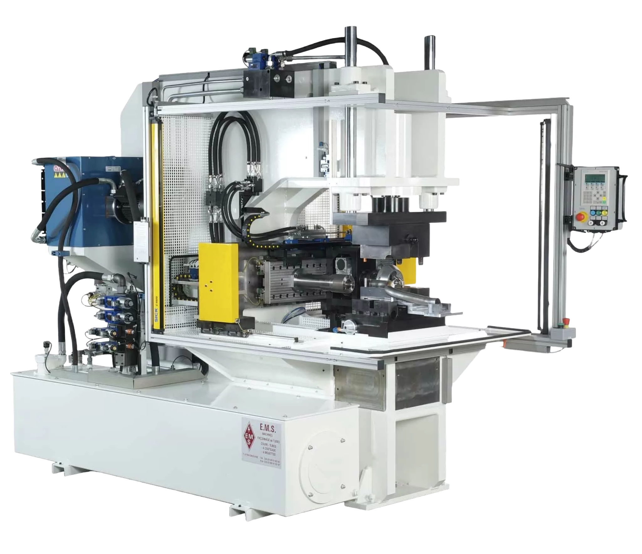 Machine façonnage du tube hydraulique ou électrique