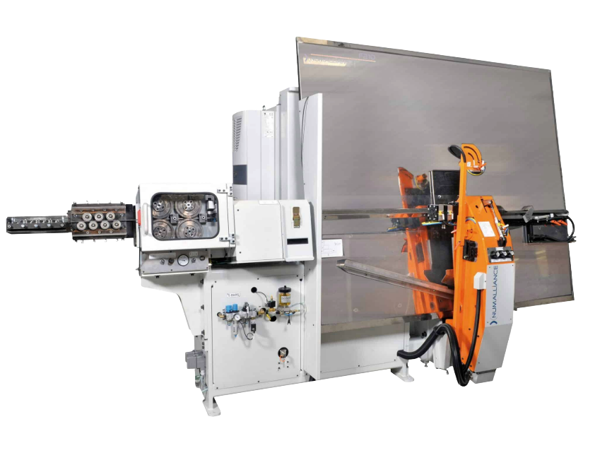 2d cnc wire bending machine with welding process - F2D