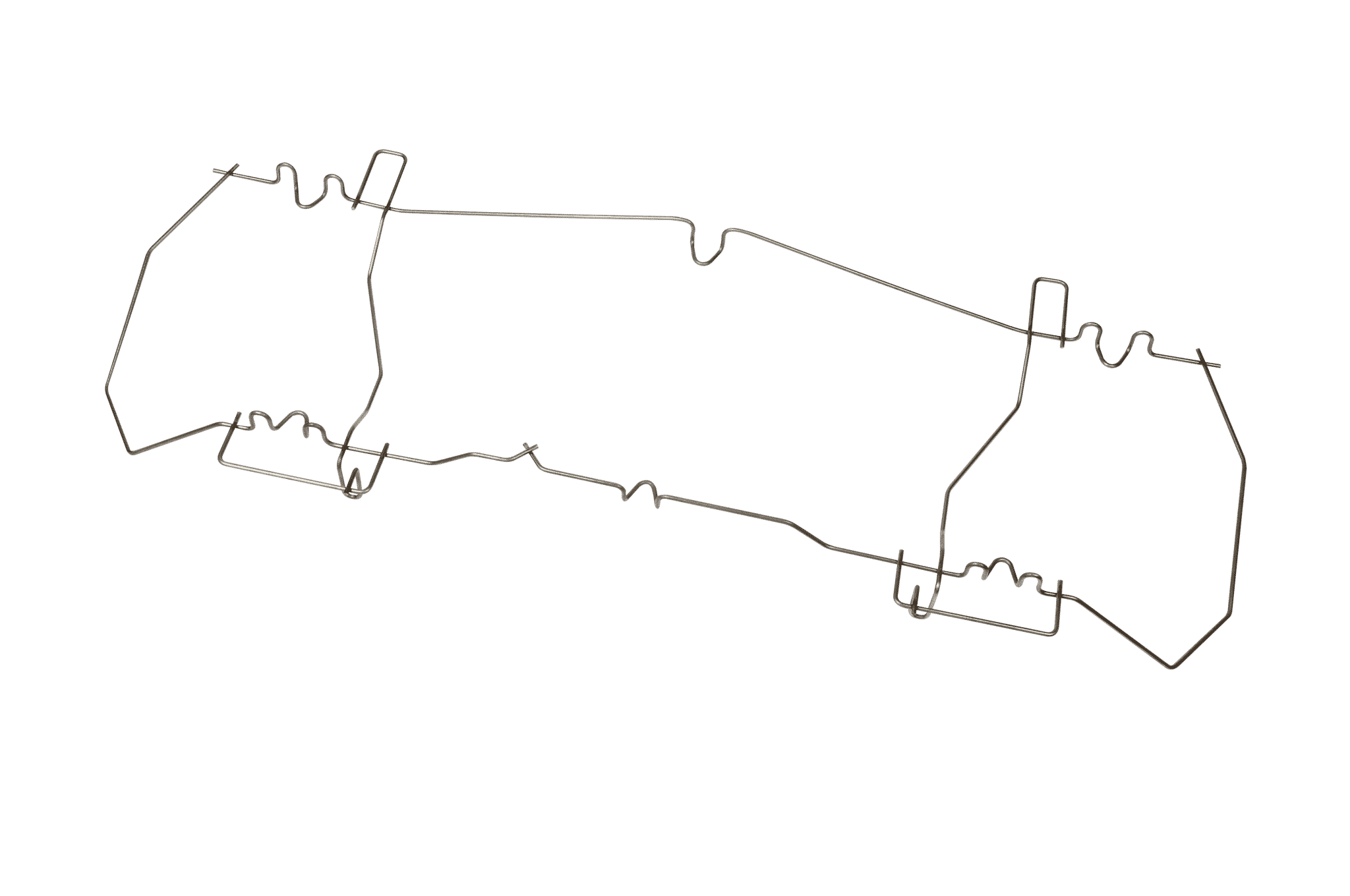 Wire made with Robomac CNC wire double bending machine