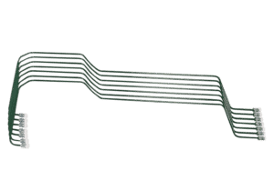 Part made with Metal tube bending machine Numabend