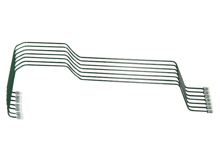 Part made with Metal tube bending machine Numabend