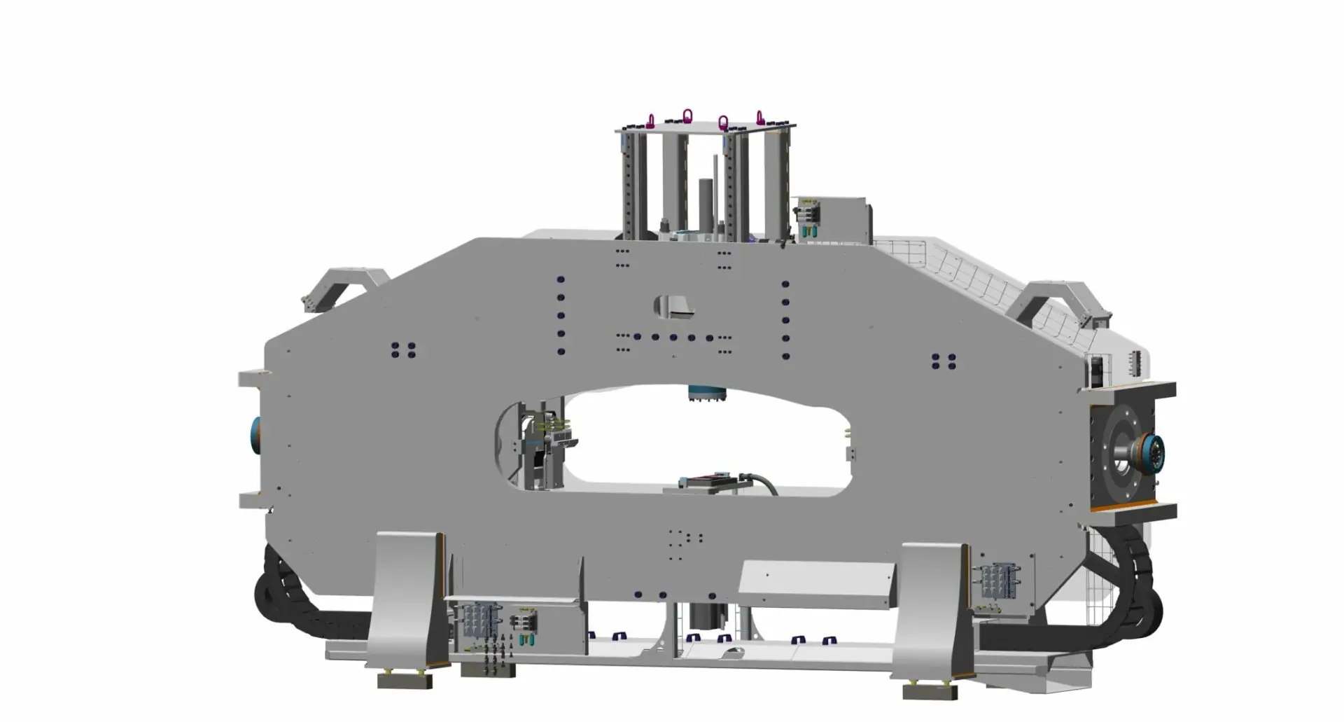 presse de cintrage de poutres de pare chocs - Stretch Bender